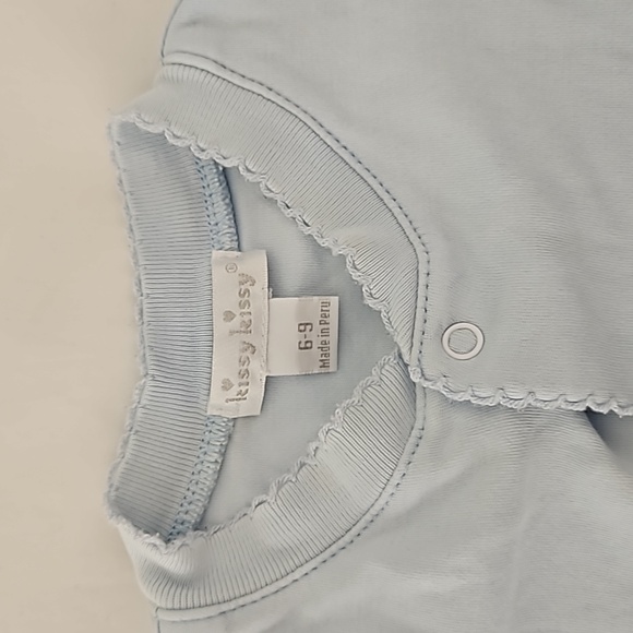 Kissy Kissy footie in baby blue - Picture 2 of 2